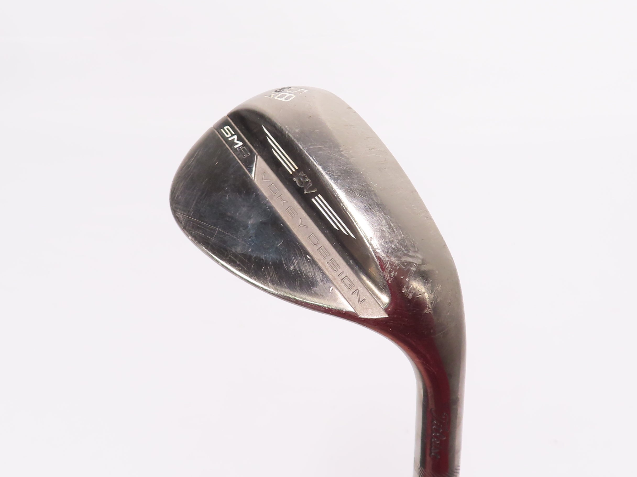Nice Titleist Vokey SM8 Brushed Steel 58*(8*) WEDGE M-Grind - Wedge Flex 464206