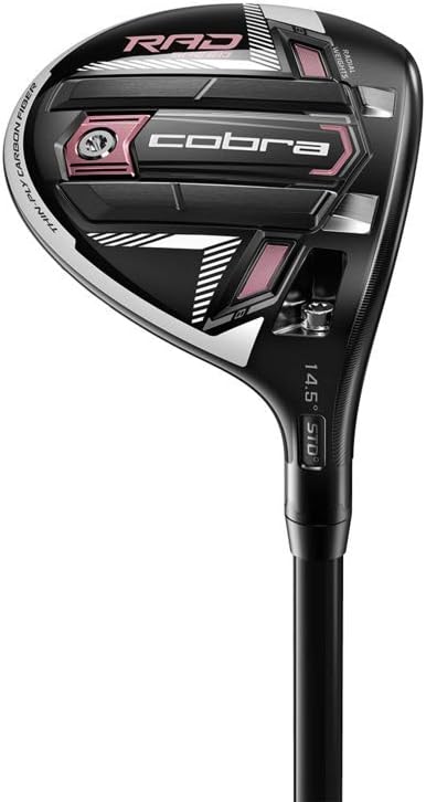 New Ladies Cobra Radspeed 22.5 Degree 5 Wood Evenflow W/Headcover #399297