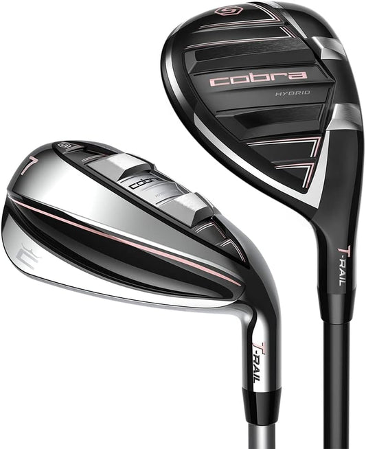 New Ladies Cobra T-Rail 2023 Combo Irons 5H,6-Pw,Sw Graphite #423948