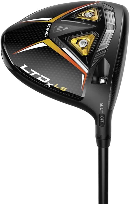 New LH Cobra King LTDx LS 9 Degree Driver Black-Gold RDX Blue Stiff W/Headcover