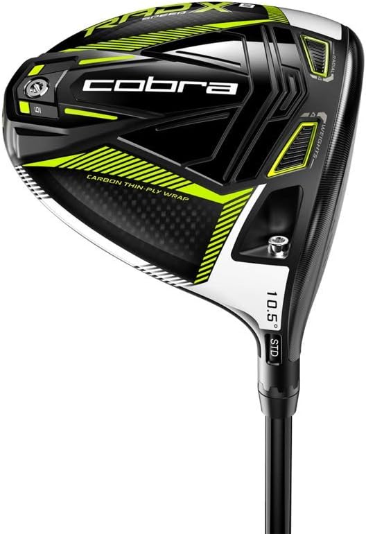 New Cobra Radspeed 9.0 Degree Driver Fuji Motore X F3 6-R Regular #398300