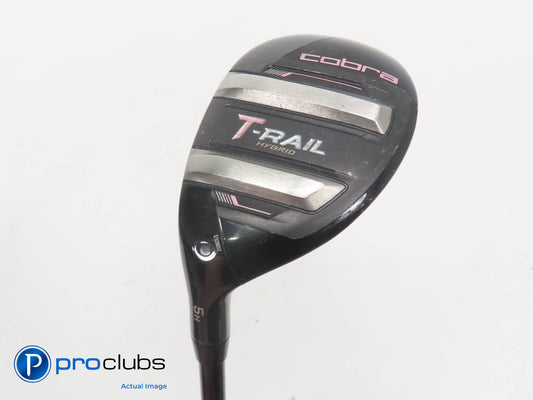 Ladies Left Handed Cobra T-Rail 5 Hybrid - Cobra Ultralite 45g Ladies - 352995