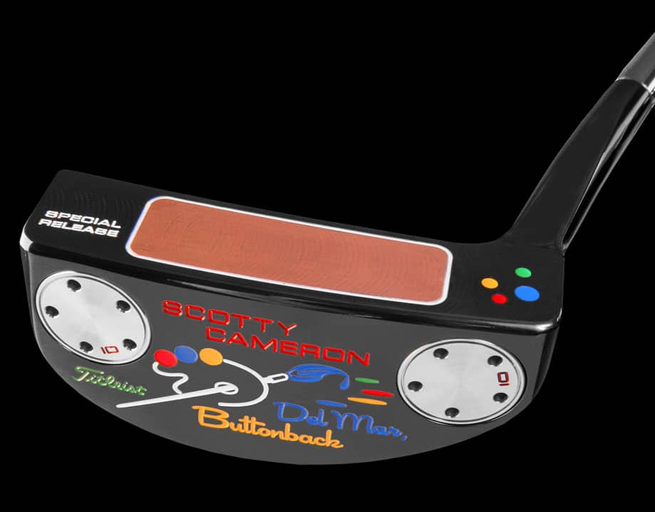 NEW SCOTTY CAMERON DEL MAR BUTTON BACK SPECIAL RELEASE PUTTER -IN BAG- #440386