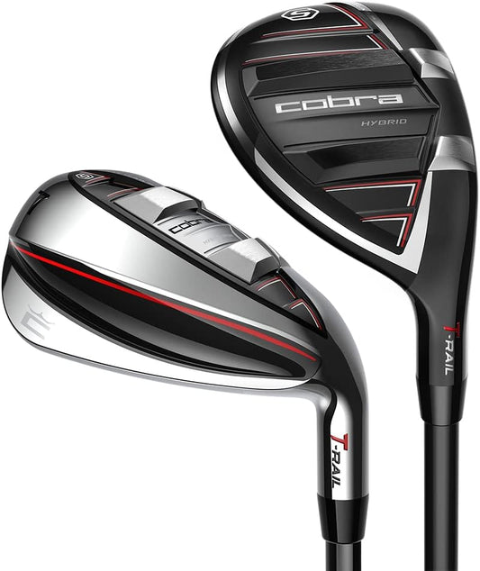 New Left Handed Cobra T-Rail 2023 Combo Irons 4H,5-Pw Graphite Senior #423549